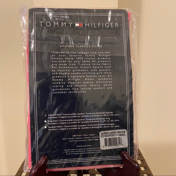 Tommy Hilfiger Standard Sham Slightly Irregular - Picture 2 of 2